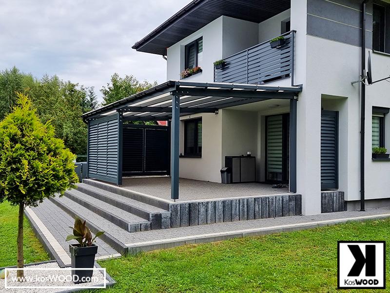 Stylowe wykończenie zadaszenia