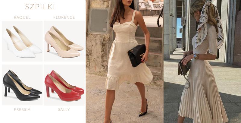 Buty do długiej niebieskiej sukienki