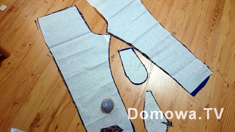 Szycie spodni z kieszeniami