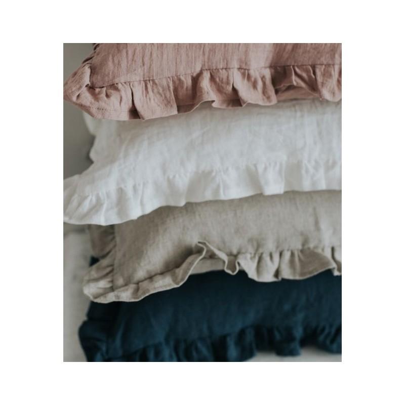 Szycie poszewek z falbankami